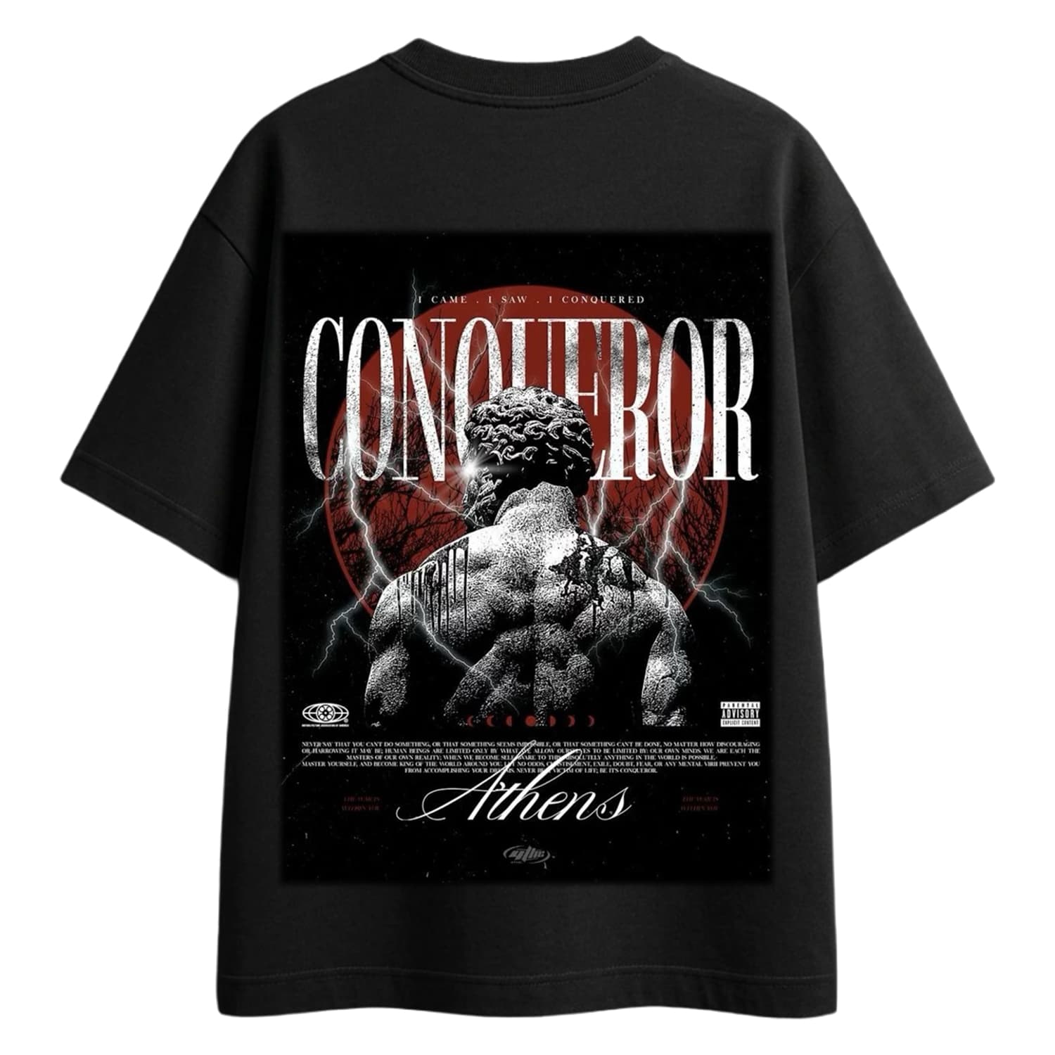 Conqueror printed tee