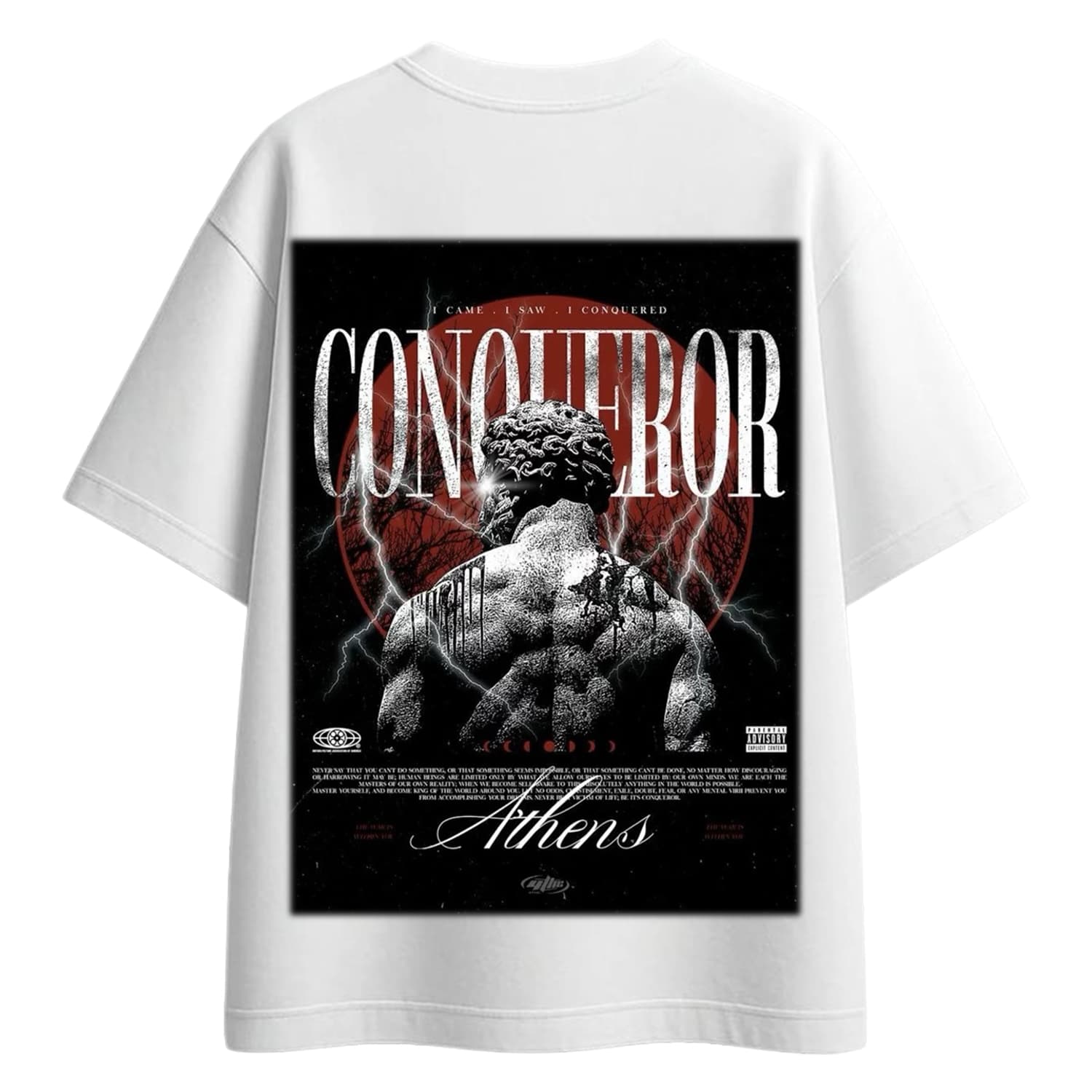 Conqueror printed tee